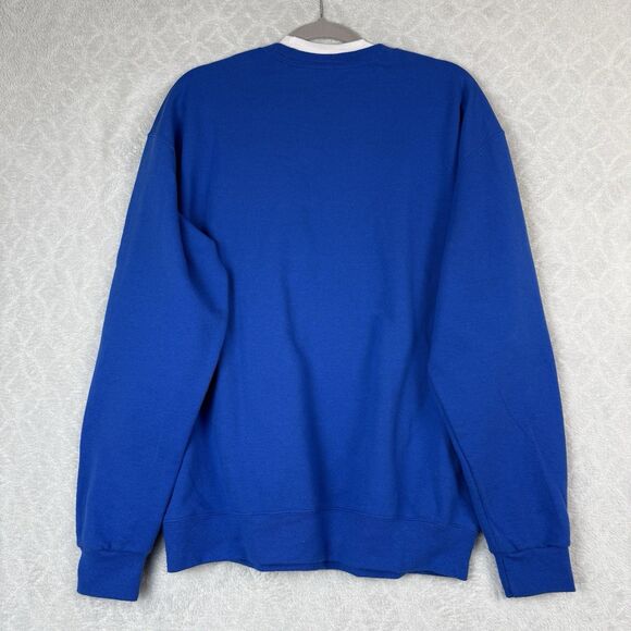 Vtg Holiday Cat Crewneck Sweatshirt Womens L Kitten Grandma Let it Snow Holiday - Picture 6 of 12